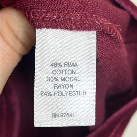 NWT J. JILL PUREJILL Crushed Velour Cowl Neck Tunic Top Size 2X - Picture 8 of 14